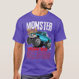 Camiseta Monster Trucks Tough Big Wheel Offroad 4x4
