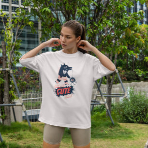 Camiseta Monster Walking Mascota Cute