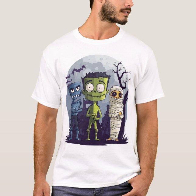 Camiseta  Monster Yoga Class (Anverso)