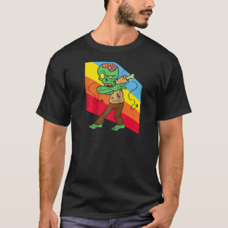 Camiseta Monster Zombie Dabbing Dab Dancing Costum Hallowee