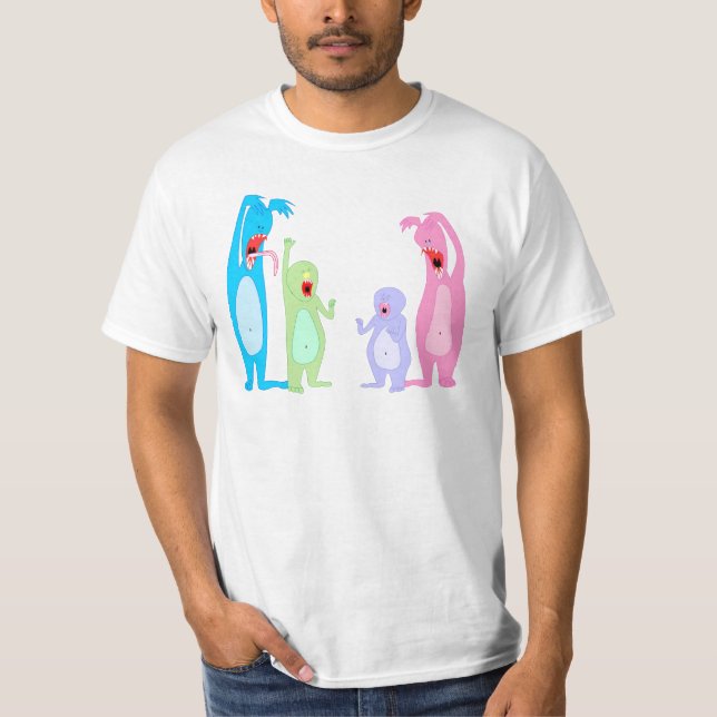 Camiseta MonsterFamily (Anverso)