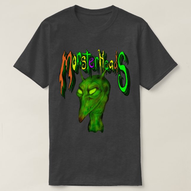 Camiseta MonsterHeads Rezando a Mantis Man (Diseño del anverso)