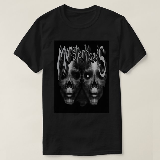 Camiseta MonsterHeads Zombies (Diseño del anverso)