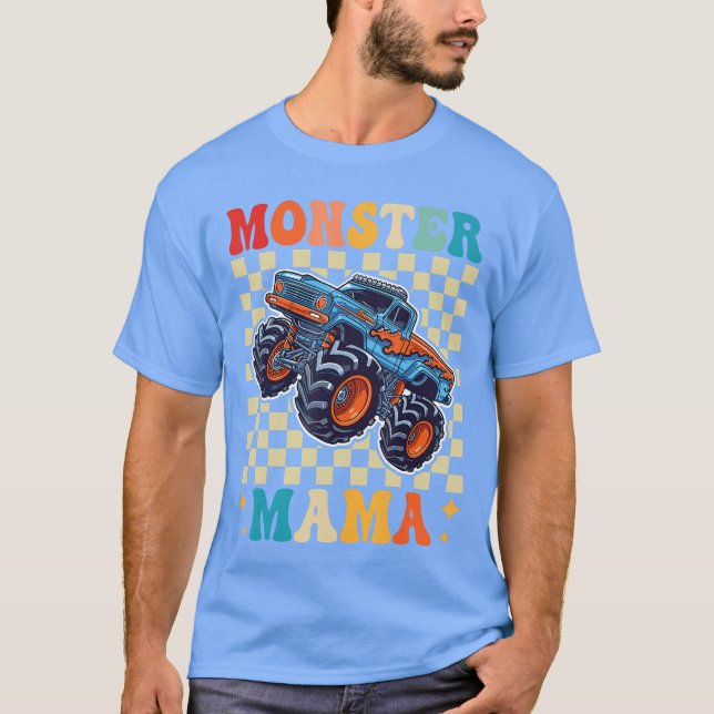 Camiseta Monsterruck Mama Mom Family Matching Monsterruck L (Anverso)