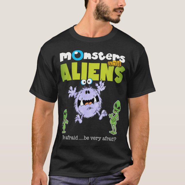 Camiseta Monsters Aliens V2 (Anverso)