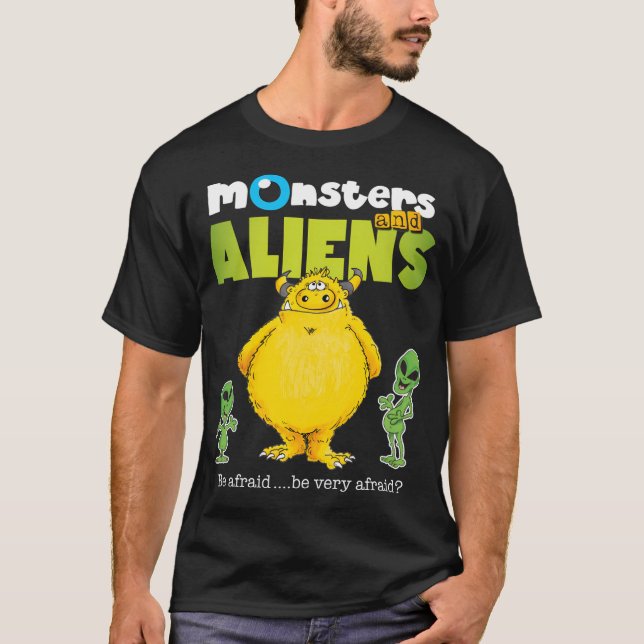 Camiseta Monsters Aliens V3 (Anverso)