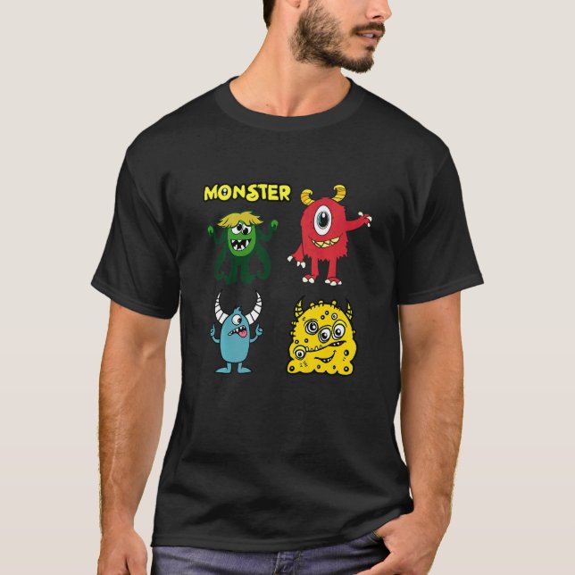 Camiseta Monsters for Little Monsters   (Anverso)