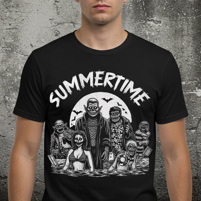Camiseta Monsters Summertime (Subido por el creador)