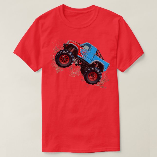 Camiseta MonsterTruck 7 (Diseño del anverso)