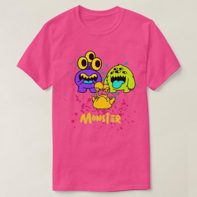 Camiseta Monstruo 3 (Diseño del anverso)