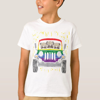 Camiseta Monstruo arcoiris Camión Pug Perro Orgullo Gay LGB