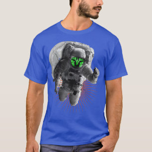 Camiseta Monstruo astronauta espacio Luna Planetas espacial