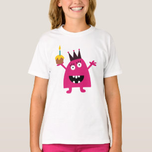 Camiseta Monstruo asustadizo de la diversión que lleva la