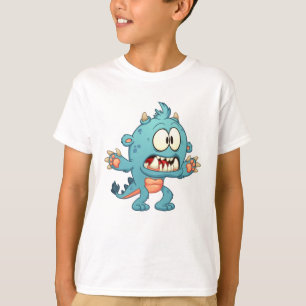Camiseta Monstruo asustado