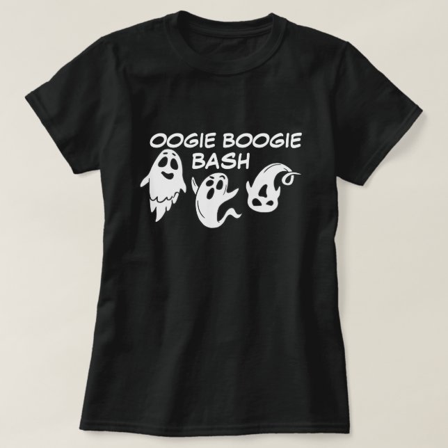 Camiseta Monstruo Boo-Gie - Famoso Fiesta de danza (Diseño del anverso)