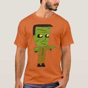 Camiseta monstruo chibi