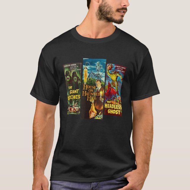 Camiseta Monstruo clásico de Halloween: película de terror  (Anverso)