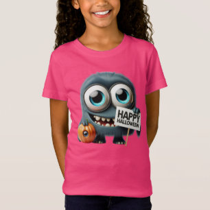 Camiseta Monstruo con calabaza, de Natasha Us