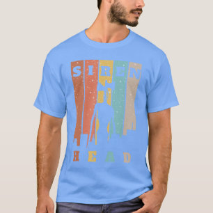 Camiseta Monstruo con Sirenas por Cabezas sobre Ciudad Horr