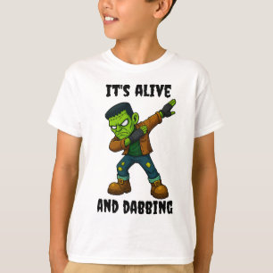 Camiseta Monstruo con título está vivo y bailarinas para Ha