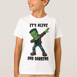 Camiseta Monstruo con título está vivo y bailarinas para Ha