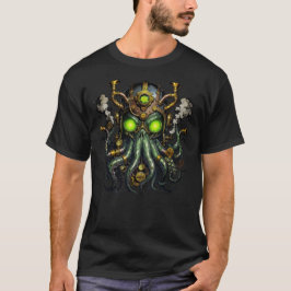 Camiseta monstruo Cthulhu steampunk