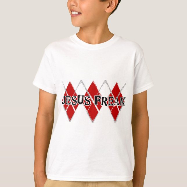 Camiseta Monstruo de Argyle Jesús (Anverso)