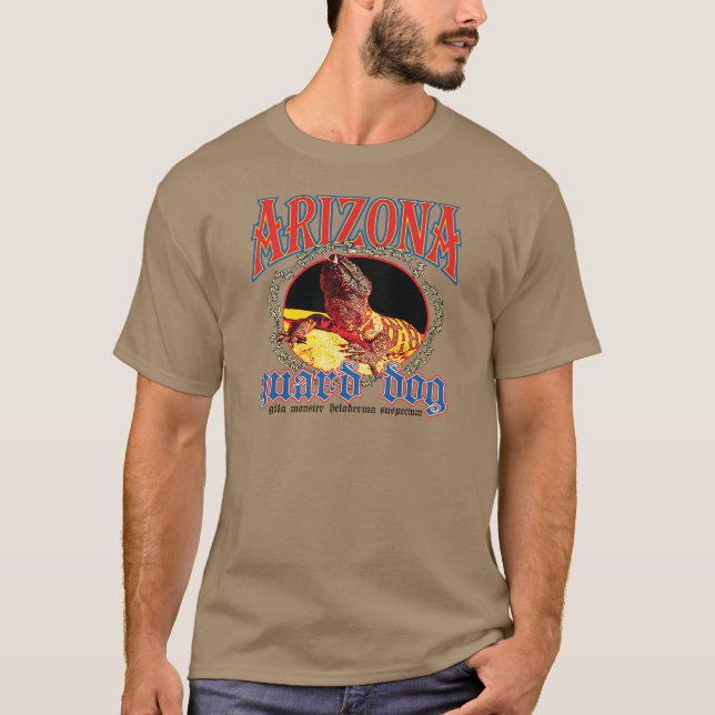 Camiseta Monstruo de Arizona Gila (Anverso)