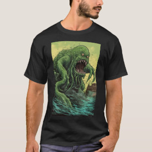Camiseta Monstruo de baba verde