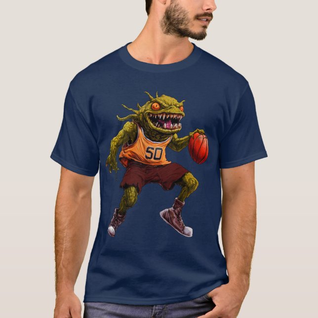 Camiseta Monstruo de Baloncesto Monster T-S (Anverso)