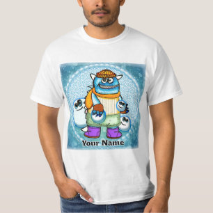 Camiseta Monstruo de bola de nieve