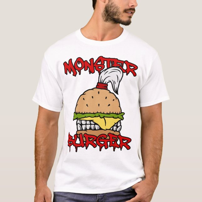 Camiseta Monstruo de Burger (Anverso)