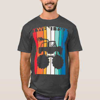 Camiseta Monstruo de camioneta con regalo de cumpleaños 26