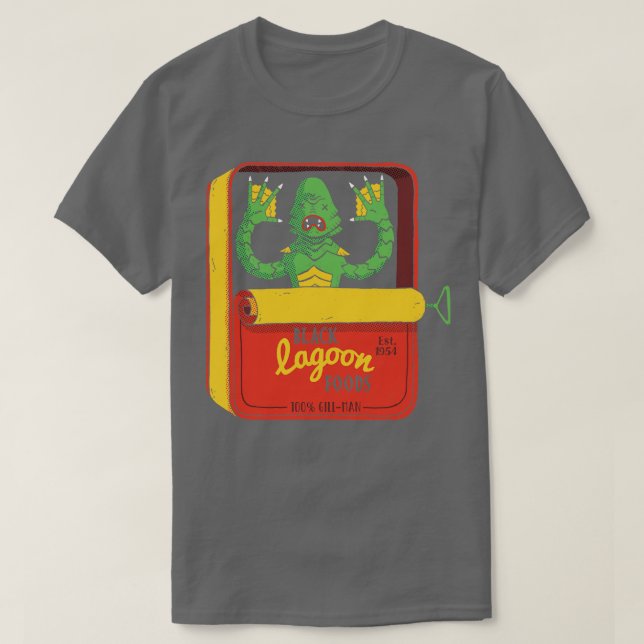 Camiseta Monstruo de ciénaga (Diseño del anverso)