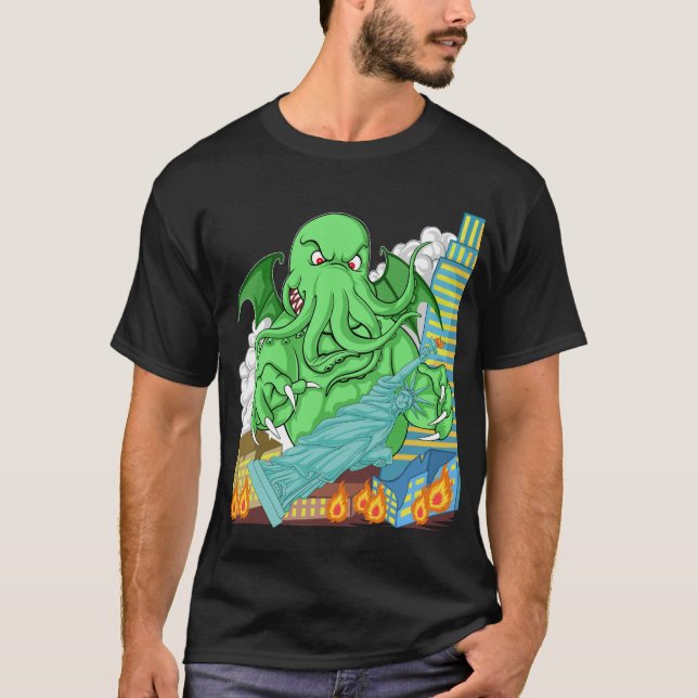 Camiseta Monstruo de Cthulhu (Anverso)