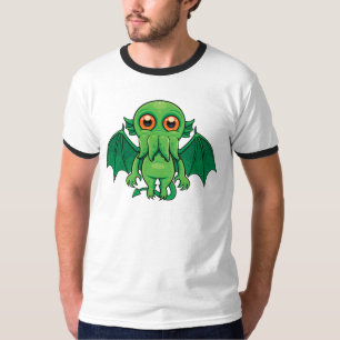 Camiseta Monstruo de Cthulhu Verde