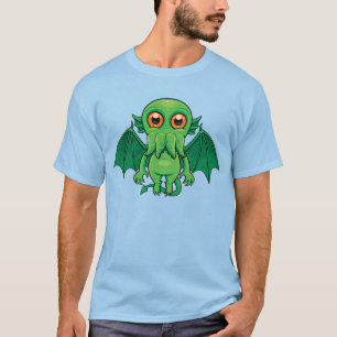 Camiseta Monstruo de Cthulhu Verde