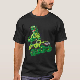Camiseta Monstruo de dinosaurio en el Día de San Patricio S