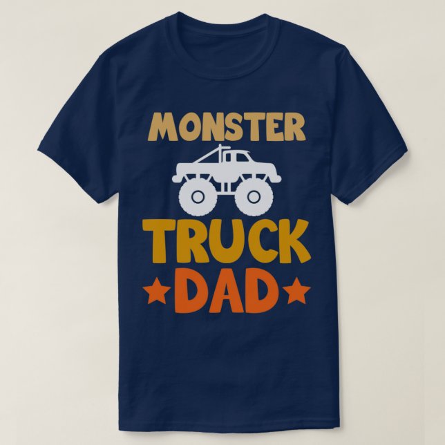 Camiseta Monstruo de diseño de camiones de Monster Truck Da (Diseño del anverso)