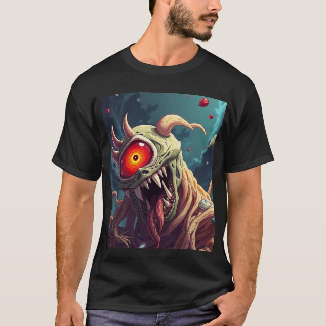 Camiseta Monstruo de Espaguetis (Anverso)