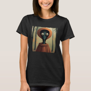 Camiseta Monstruo de Flatwoods Braxie 1952 Críptido Alieníg