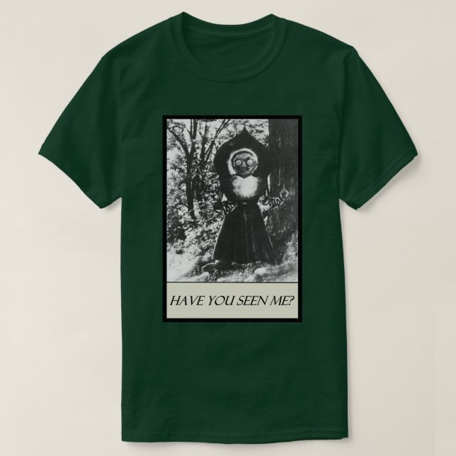 Camiseta Monstruo De Flatwoods Me Has Visto (Diseño del anverso)
