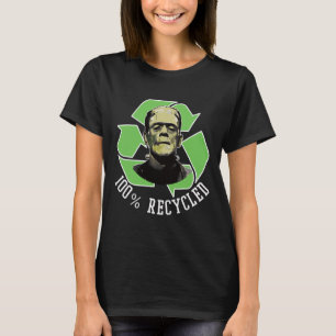 Camiseta Monstruo de Frankenstein - 100% Hal gracioso de S