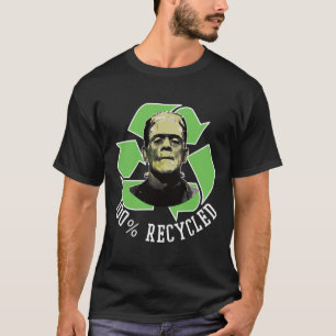 Camiseta Monstruo de Frankenstein - 100% Hal gracioso de S 