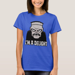 Camiseta Monstruo de Frankenstein Deliciosamente Gruñón