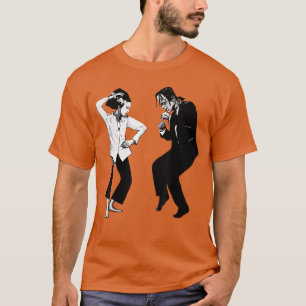 Camiseta Monstruo de Frankenstein divertido retro y novia b