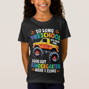 Camiseta Monstruo de graduación preescolar
