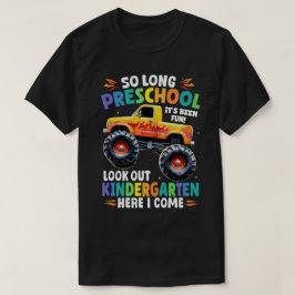 Camiseta Monstruo de graduación preescolar