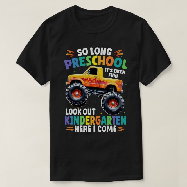 Camiseta Monstruo de graduación preescolar