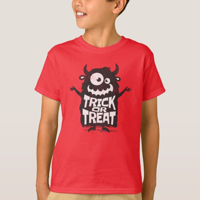 Camiseta Monstruo de Halloween (Anverso)